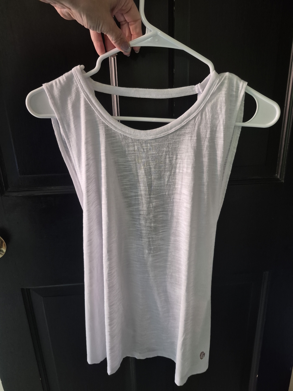 Ellie White Lightweight Scoop Neck Tank nwt athletic top